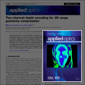 Screenshot of article and journal cover