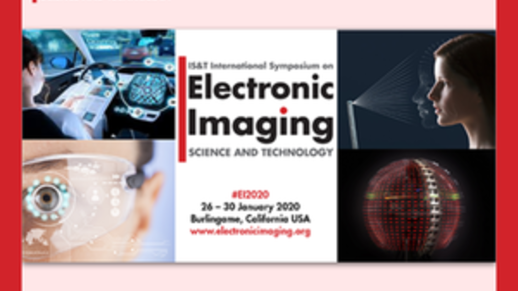 Screenshot of Electronic Imaging conference announcement