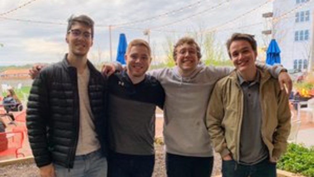 Photo of Tyler, Matt, Jacob, and Nick